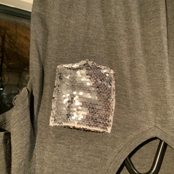 Top t-shirt Bling bling glam on the pocket - Picture 2 of 4